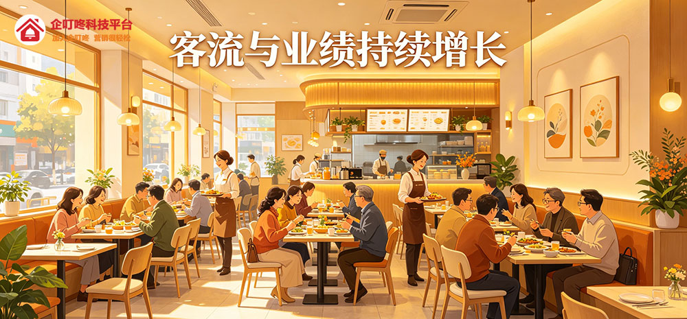 餐饮门店破局：客流与业绩持续增长-企叮咚科技平台.jpg