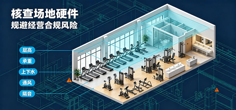 企叮咚科技平台助力健身房选址：检查场地硬件-企叮咚科技平台.jpg