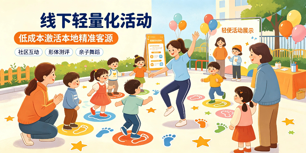 儿童舞蹈培训学校招生营销策划：线下轻量化活动-企叮咚科技平台.jpg
