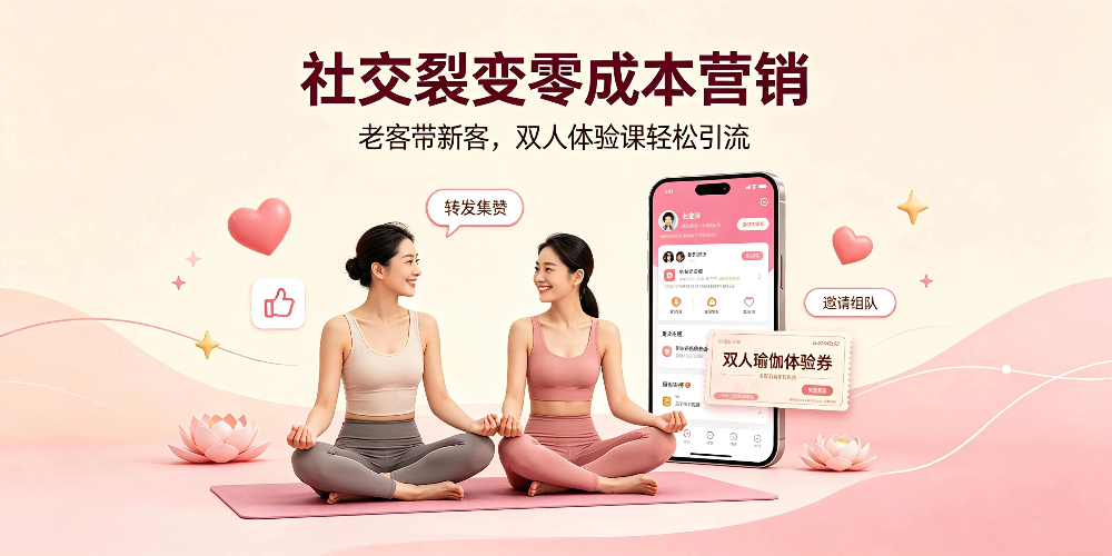 七夕瑜伽馆零成本营销攻略：社交裂变零成本营销-企叮咚科技平台.jpg