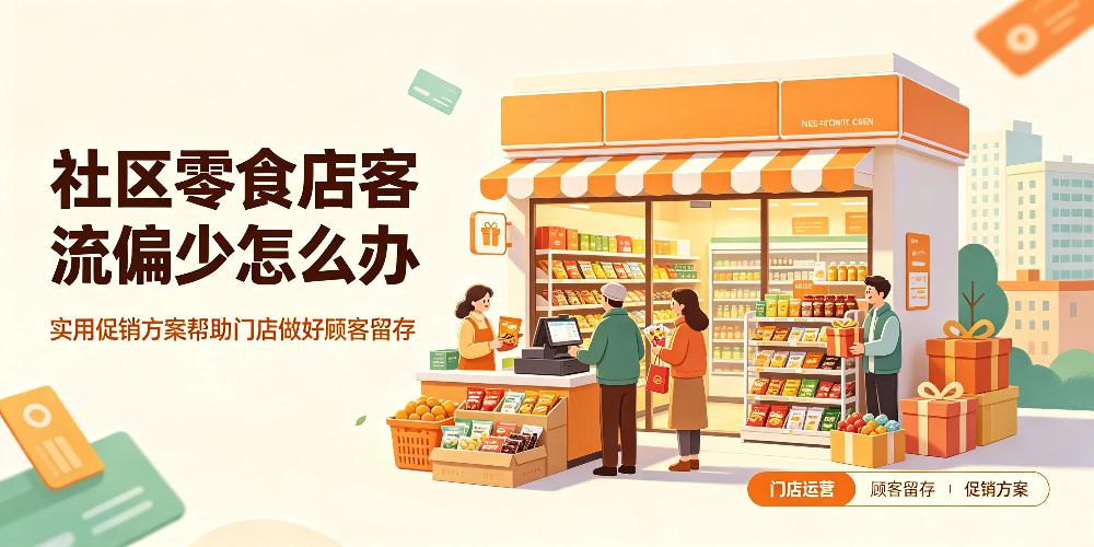社区零食店客流偏少怎么办?实用促销方案帮助门店做好顾客留存-企叮咚科技平台.jpg 社区零食店客流偏少怎么办?实用促销方案帮助门店做好顾客留存-企叮咚科技平台.jpg