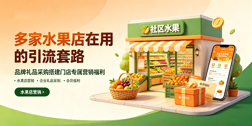 多家水果店在用的引流套路,品牌礼品采购搭建门店专属营销福利-企叮咚科技平台.jpg 多家水果店在用的引流套路,品牌礼品采购搭建门店专属营销福利-企叮咚科技平台.jpg