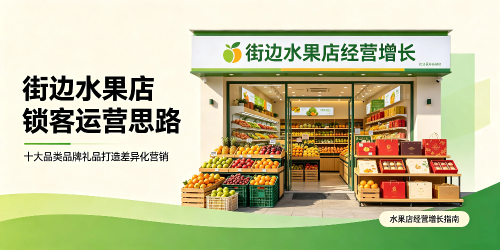 街边水果店锁客运营思路，十大品类品牌礼品打造差异化营销