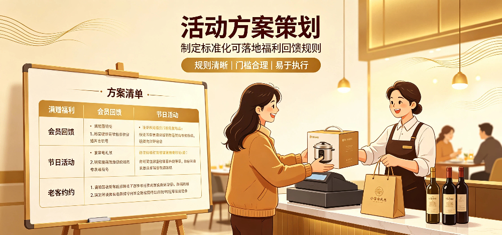 酒水家电礼品适配餐饮门店福利回馈落地流程-活动方案策划-企叮咚科技平台.jpg