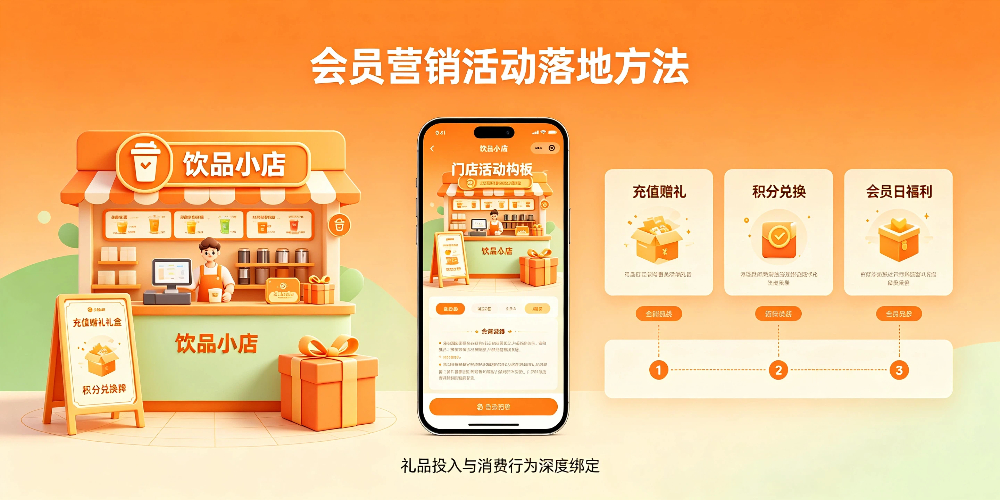饮品小店会员福利礼品怎么选？企叮咚一站式采购搭配完整营销策划 -会员营销活动落地方法-企叮咚科技平台.jpg