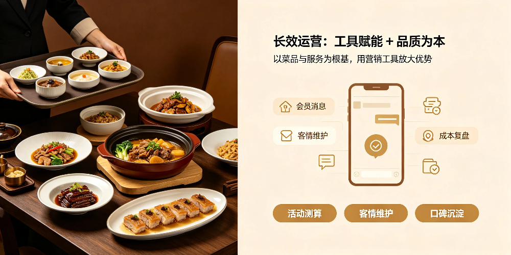 私房菜馆会员运营与企叮咚礼品采购营销落地-长效运营：工具赋能+品质为本-企叮咚科技平台.jpg