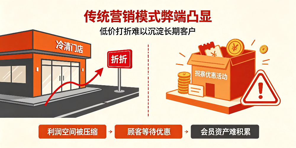 烤鱼店淡季维稳与会员营销玩法 -传统营销模式弊端凸显-企叮咚科技平台.jpg