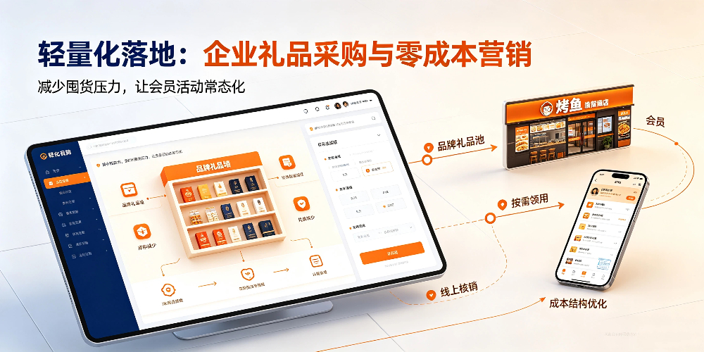 烤鱼店淡季维稳与会员营销玩法 -轻量化落地：企业礼品采购与零成本营销-企叮咚科技平台.jpg