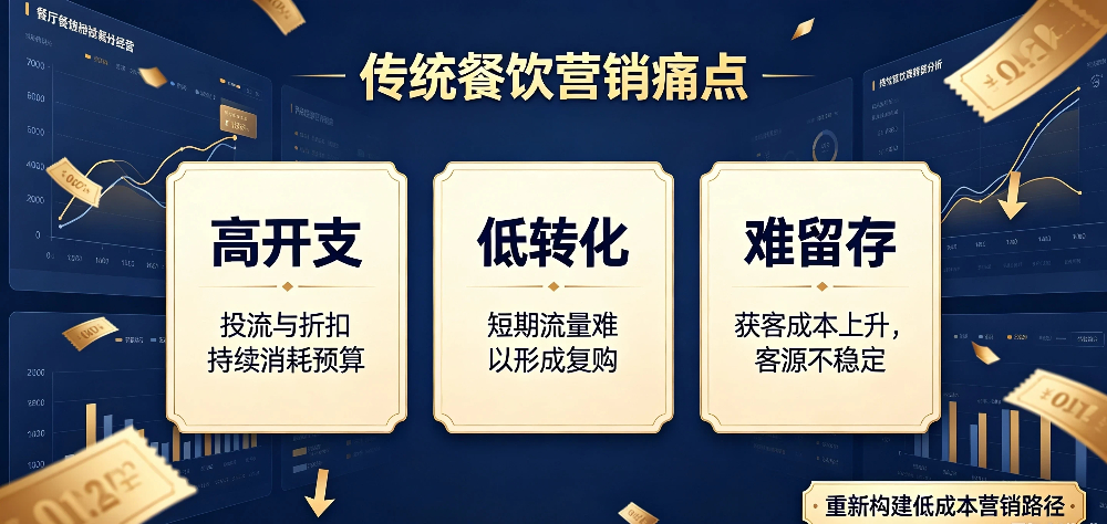 实体餐饮商家营销开支降低思路-传统餐饮营销痛点-企叮咚科技平台.jpg
