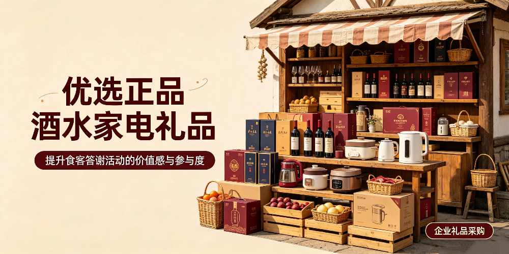 农家乐农庄节假日引流小技巧：优选正品酒水家电礼品-企叮咚科技平台.jpg