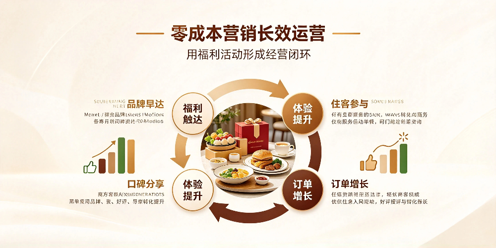 酒店早餐店提升住客体验妙招：零成本营销长效运营-企叮咚科技平台.jpg