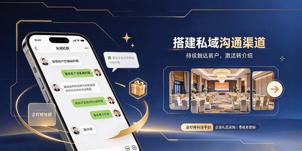 酒店宴席客户长期维护方法与企叮咚营销方案-搭建私域沟通渠道-企叮咚科技平台.jpg