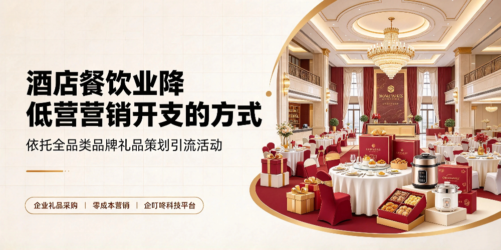 酒店餐饮业降低营销开支的方式，依托全品类品牌礼品策划引流活动-企叮咚科技平台.jpg