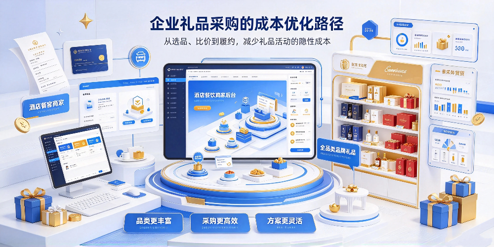 酒店餐饮业降低营销开支的方式 -企业礼品采购的成本优化路径-企叮咚科技平台.jpg