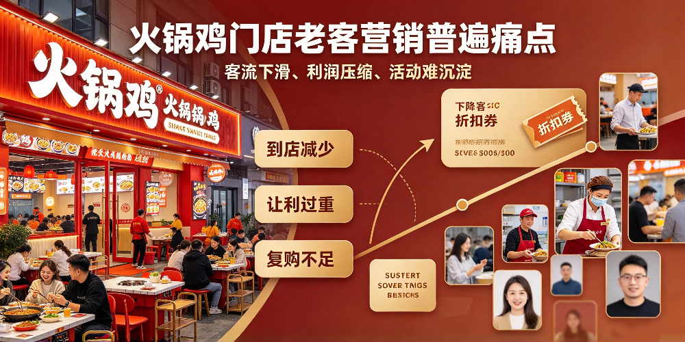 火锅鸡店铺老客源裂变落地方法 -火锅鸡门店老客营销普遍痛点-企叮咚科技平台.jpg