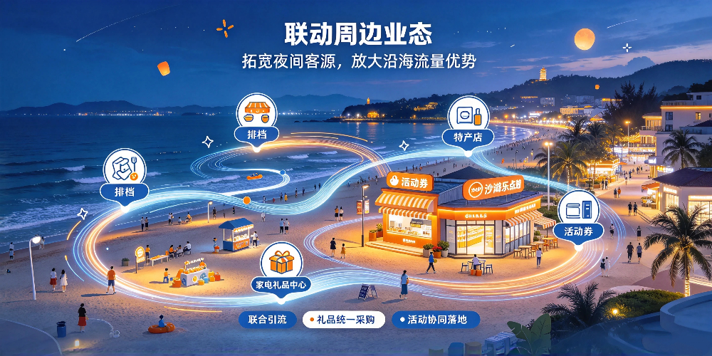 沿海排挡提升晚间客流量技巧与品牌家电礼品活动策划 -联动周边业态-企叮咚科技平台.jpg