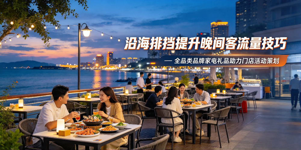 沿海排挡提升晚间客流量技巧：全品类品牌家电礼品助力门店活动策划-企叮咚科技平台.jpg