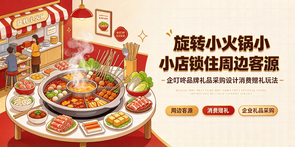 旋转小火锅小店锁住周边客源：企叮咚品牌礼品采购设计消费赠礼玩法-企叮咚科技平台.jpg