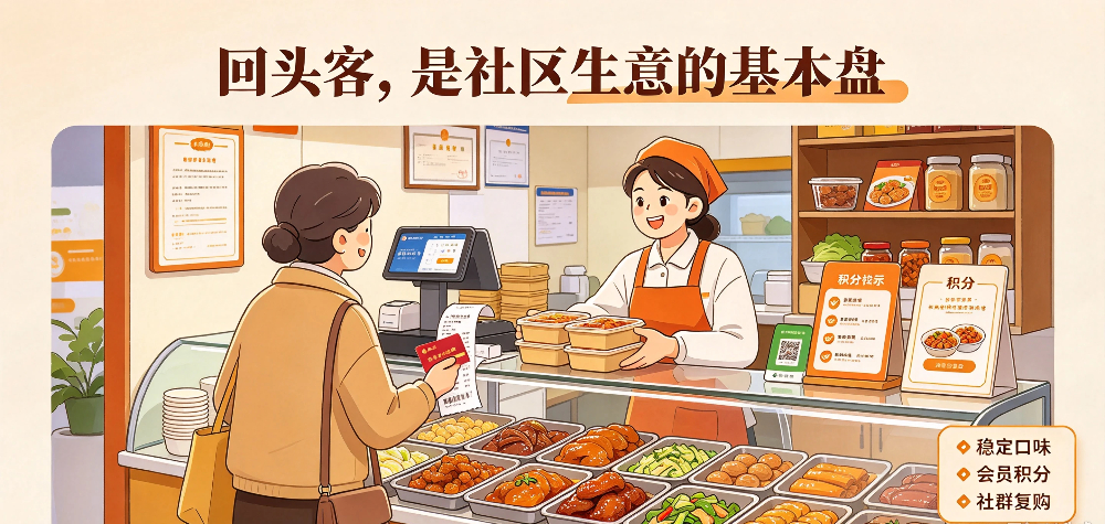 社区卤味小店会员营销与礼品策略 -回头客，是社区生意的基本盘-企叮咚科技平台.jpg