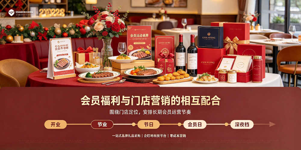 西式牛排餐厅会员福利选择与礼品采购营销方案 -会员福利与门店营销的互相配合-企叮咚科技平台.jpg