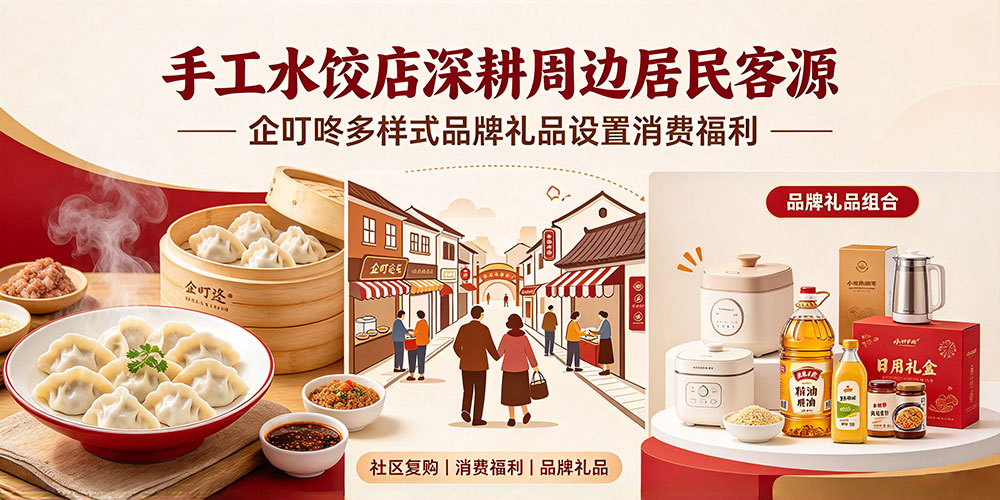 手工水饺店深耕周边居民客源：企叮咚多样式品牌礼品设置消费福利-企叮咚科技平台.jpg