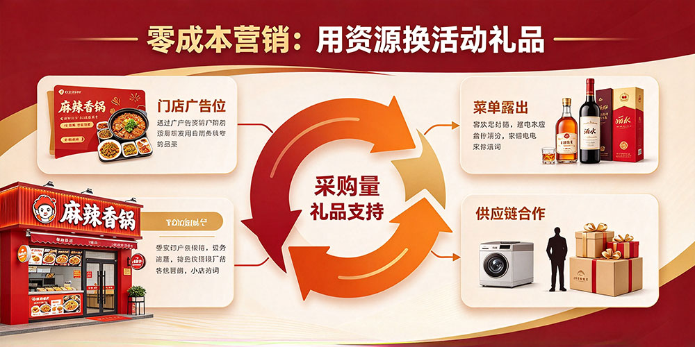 麻辣香锅小店低成本拓客与顾客答谢活动方案-零成本营销：用资源换活动礼品-企叮咚科技平台.jpg
