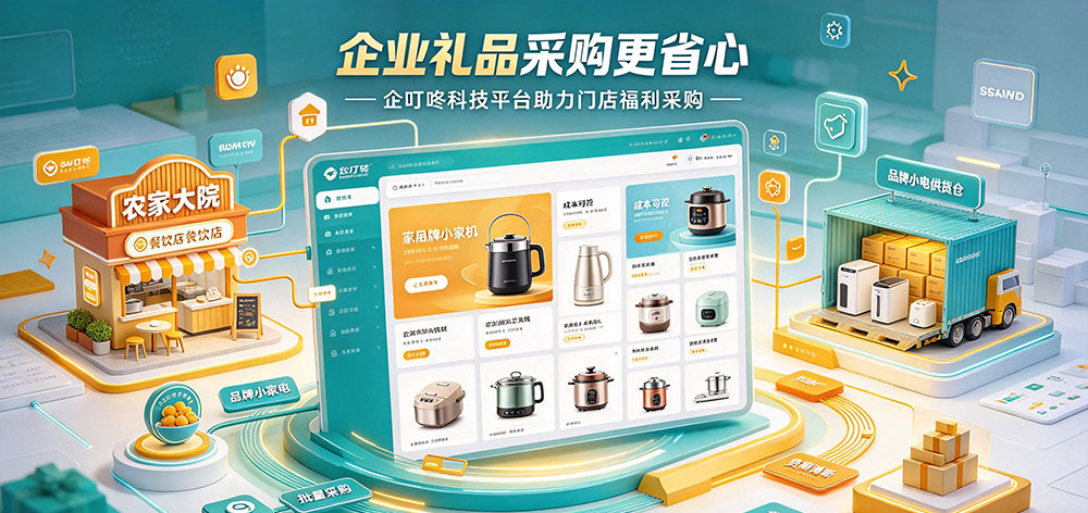 农家大院餐饮店节假日引流思路：企业礼品采购更省心-企叮咚科技平台.jpg