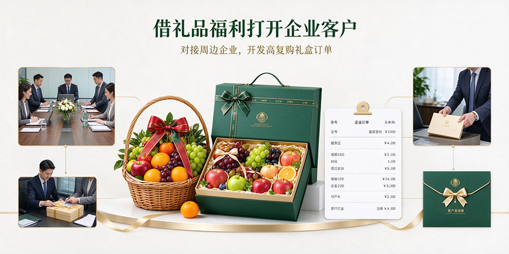 街边水果店提升客单价：借礼品福利打开企业客户-企叮咚科技平台.jpg