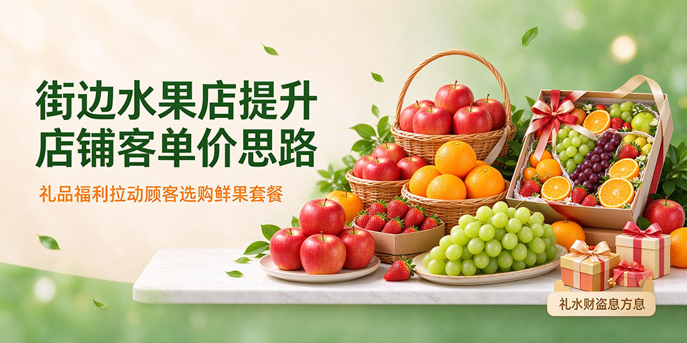 街边水果店提升店铺客单价思路：礼品福利拉动顾客选购鲜果套餐-企叮咚科技平台.jpg