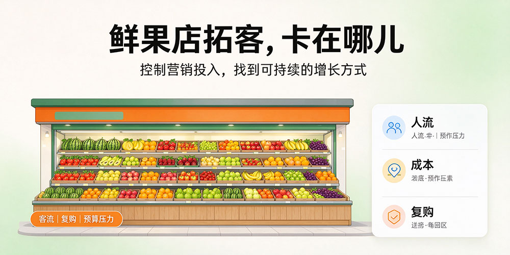 小型鲜果店低成本拓客：鲜果店拓客，卡在哪儿？企叮咚科技平台.jpg