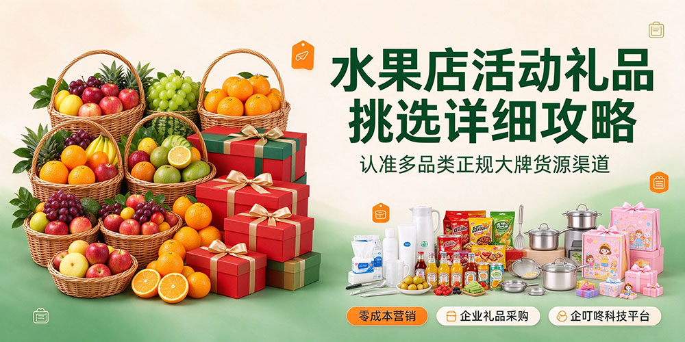 水果店活动礼品挑选详细攻略，认准多品类正规大牌货源渠道